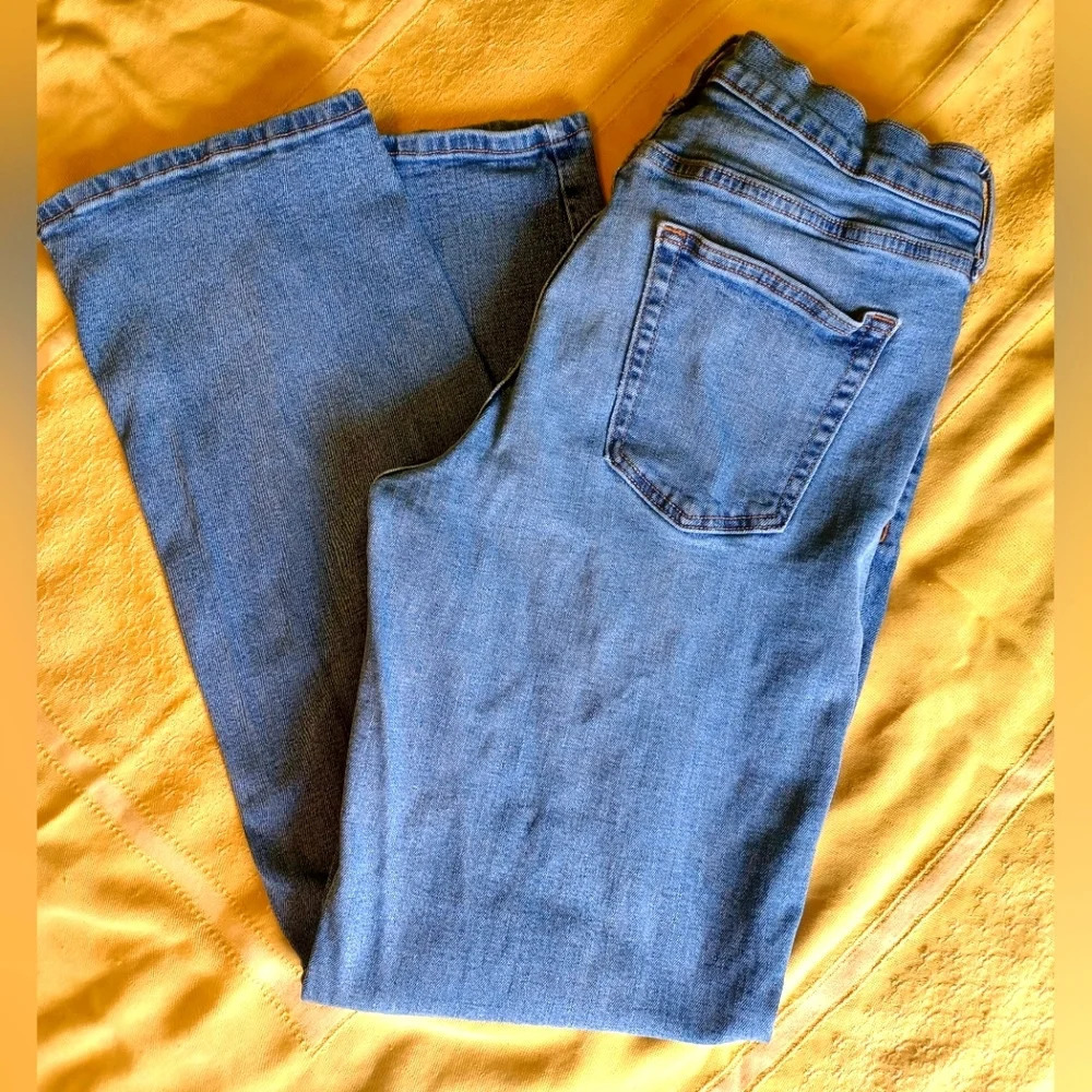 Old Navy Loose Built In Flex Denim Jeans Men 34x32